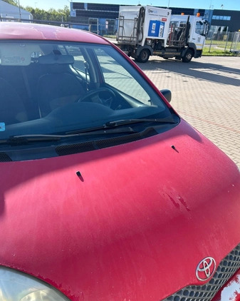 Toyota Yaris cena 2300 przebieg: 406000, rok produkcji 2004 z Gniewkowo małe 37